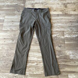 HI-TEC Performance Tech Pants Green Outdoors Golf Comfort Men’s 32x32